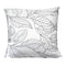 Pillows White Pillow - 18" X 5.5" X 18" White Cotton Polyester Square Pillow HomeRoots