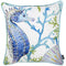 Pillows White Pillow Cases - 18"x18" Marine Seahorse Decorative Throw Pillow Cover Printed HomeRoots