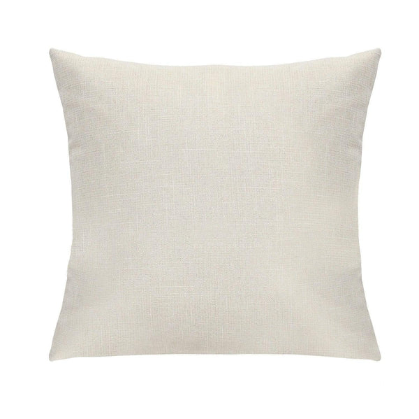 Pillows White Pillow - White Tweed Pillow HomeRoots