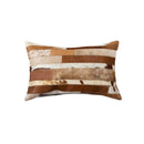 Pillows White Throw Pillows - 12" x 20" x 5" Brown And White - Pillow HomeRoots