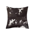 Pillows White Throw Pillows - 18" x 18" x 5" Chocolate And White Quattro - Pillow HomeRoots