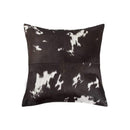 Pillows White Throw Pillows - 18" x 18" x 5" Chocolate And White Quattro - Pillow HomeRoots