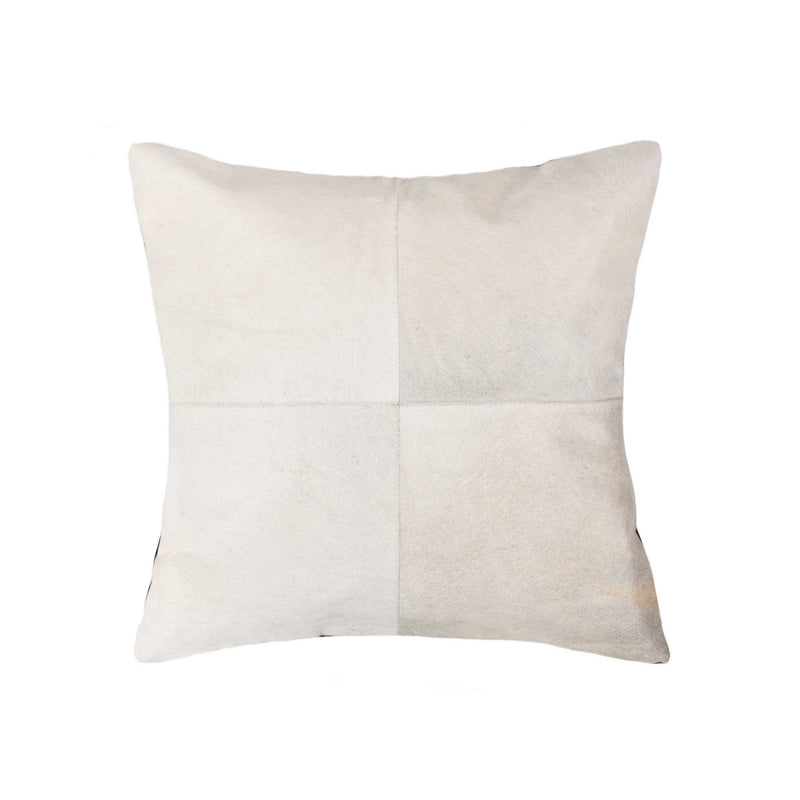 Pillows White Throw Pillows - 18" x 18" x 5" Off White Quattro - Pillow HomeRoots