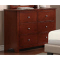 Pine & Plywood Dresser, Dark Oak-Dressers-Dark Oak-Pine Plywood-JadeMoghul Inc.