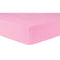 Pink Deluxe Flannel Fitted Crib Sheet-PINK-JadeMoghul Inc.