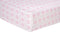 Pink Fair Isle Deluxe Flannel Fitted Crib Sheet-SEASON-JadeMoghul Inc.