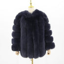 pink java QC8128 new arrival women winter clothes real fox fur coat natural fox fur jacket  hot sale big fur long sleeve JadeMoghul Inc. 