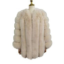 pink java QC8128 new arrival women winter clothes real fox fur coat natural fox fur jacket  hot sale big fur long sleeve JadeMoghul Inc. 