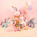 Pink Unicorn Foil Balloons