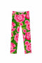 Pink Vibes Lucy Cute Green Pink Floral Print Leggings - Girls-Pink Vibes-18M/2-Pink/Green-JadeMoghul Inc.