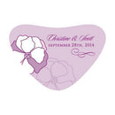 Pinwheel Poppy Heart Container Sticker Vintage Pink (Pack of 1)-Wedding Favor Stationery-Periwinkle-JadeMoghul Inc.