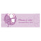 Pinwheel Poppy Small Rectangular Tag Vintage Pink (Pack of 1)-Wedding Favor Stationery-Vintage Pink-JadeMoghul Inc.