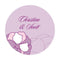 Pinwheel Poppy Small Sticker Vintage Pink (Pack of 1)-Wedding Favor Stationery-Vintage Pink-JadeMoghul Inc.