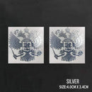 PITREW Coat of Arms of Russia Nickel Metal Car Stickers Decals Russian Federation Eagle Emblem for Car Styling JadeMoghul Inc. 