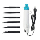 PJLSW DIY Hot Air Gun Power Phone Repair Tool Hair Dryer Soldering Supporting Seat Shrink Plastic Air Heat Gun US/EU Plug AExp