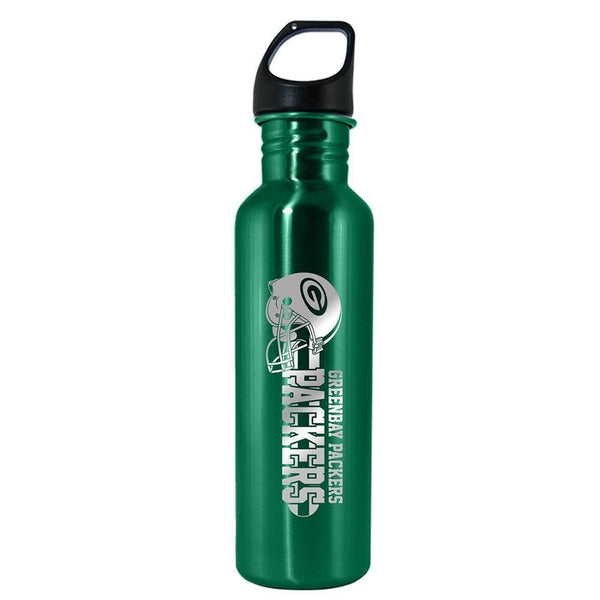 Placemats NFL Green Bay Packers 26oz Lasered Green Stainless Steel Water Bottle KS