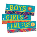 PLAID ATTITUDE HALL PASSES-Learning Materials-JadeMoghul Inc.