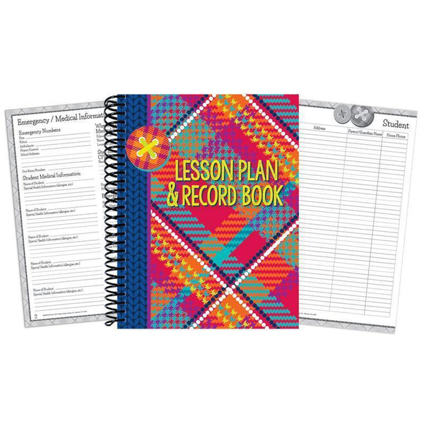 PLAID ATTITUDE LESSON PLAN BOOK-Learning Materials-JadeMoghul Inc.