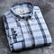 Plaid Smart Casual Long Sleeve Shirt AExp