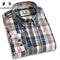 Plaid Smart Casual Long Sleeve Shirt-L3C0526-XS Asian 165CM 50KG-JadeMoghul Inc.