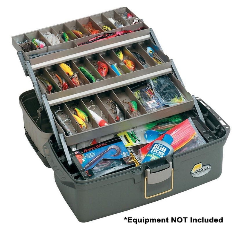 Plano Guide Series Tray Tackle Box - Graphite-Sandstone [613403]-Tackle Storage-JadeMoghul Inc.