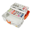 Plano Ready Set Fish Two-Tray Tackle Box - Orange-Tan [620210]-Tackle Storage-JadeMoghul Inc.