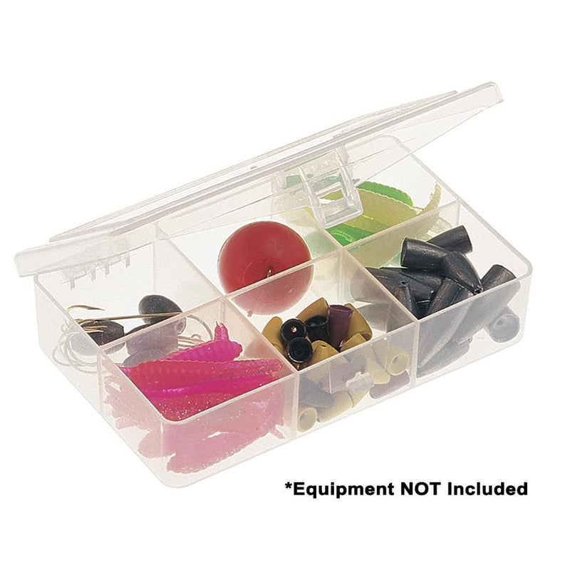 Plano Six-Compartment Tackle Organizer - Clear [344860]-Tackle Storage-JadeMoghul Inc.