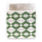 Planters Ceramic Planters - 4.9" X 4.9" X 4.9" Green And Yellow Cement Tribal Planter HomeRoots