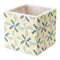 Planters Ceramic Planters - 6.1" X 6.1" X 6.1" Green And Yellow Cement Flower Planter HomeRoots
