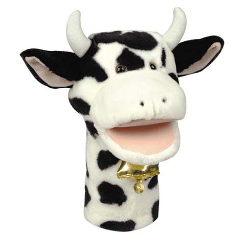 PLUSHPUPS HAND PUPPET COW-Toys & Games-JadeMoghul Inc.