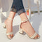 POADISFOO Summer Women Sandals Open Toe Flip Flops Women's Sandles Thick Heel Women Shoes Korean Style Gladiator Shoes .HS-977 AExp