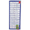 POCKET CHART SCHEDULING 12-1/2 X 33-Learning Materials-JadeMoghul Inc.