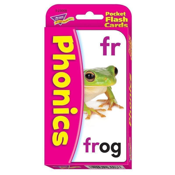 POCKET FLASH CARDS PHONICS 56-PK-Learning Materials-JadeMoghul Inc.