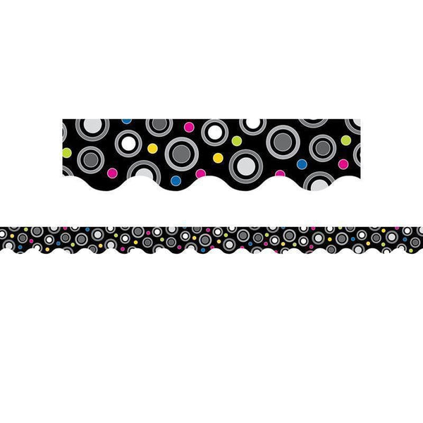 POLKA DOT PARTY WAVY BORDER-Learning Materials-JadeMoghul Inc.