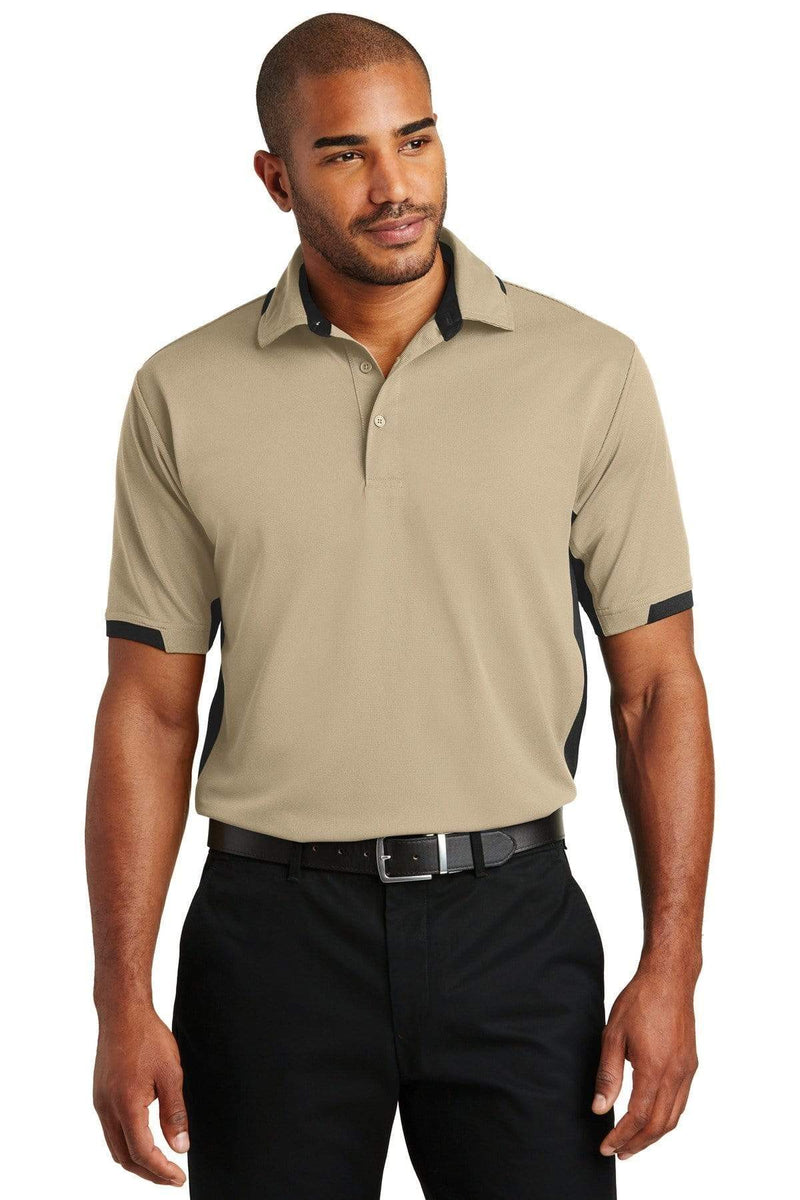 Polos/Knits Port Authority  Dry Zone  Colorblock Ottoman Polo. K524 Port Authority