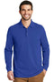 Polos/knits Port Authority EZCotton Long Sleeve Polo. K8000LS Port Authority