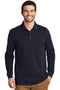 Polos/knits Port Authority EZCotton Long Sleeve Polo. K8000LS Port Authority