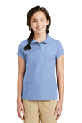 Polos/knits Port Authority Girls Silk TouchPeter Pan Collar Polo. YG503 Port Authority