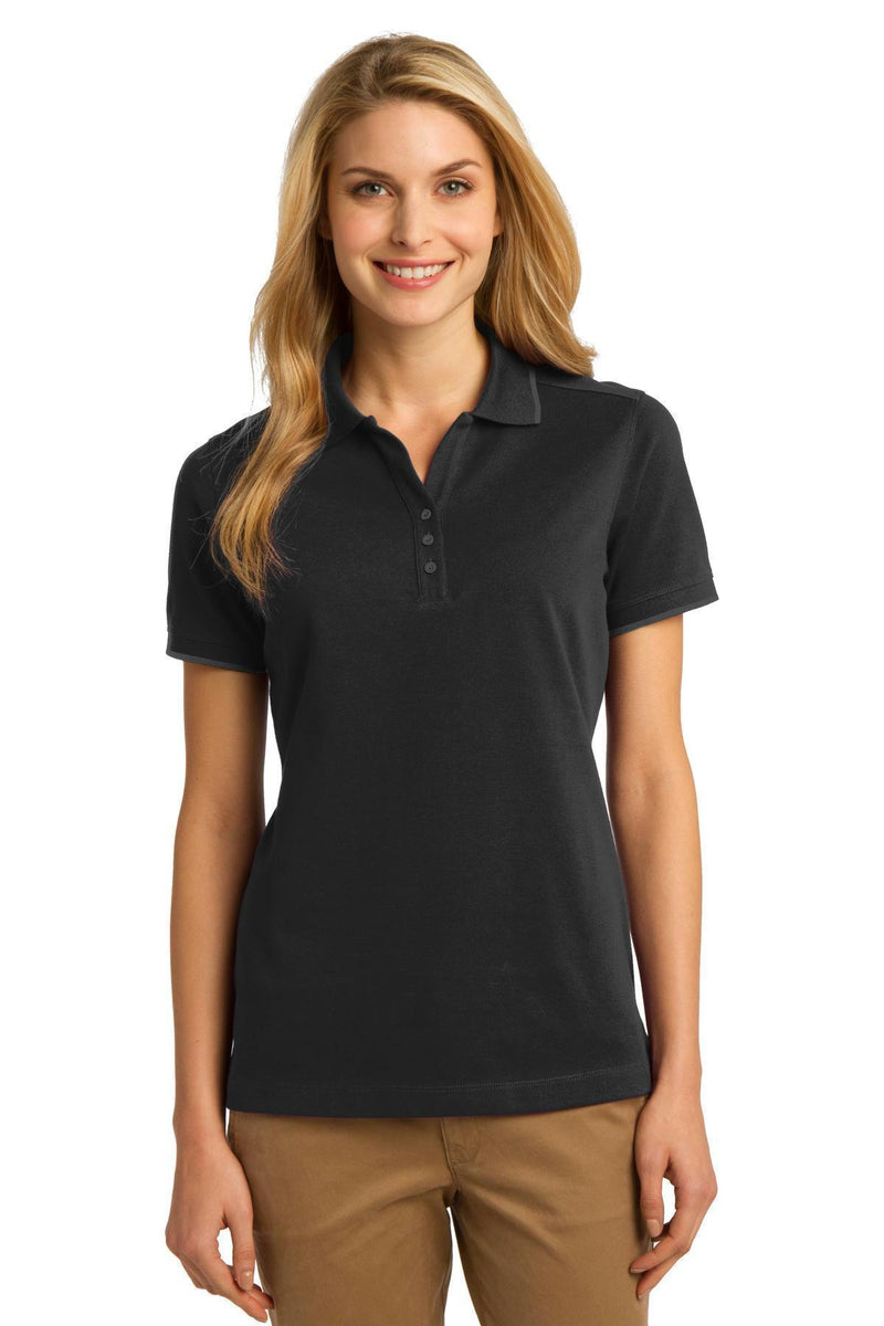 Polos/knits Port Authority Ladies Rapid Dry Tipped Polo. L454 Port Authority