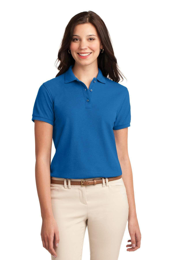 Polos/knits Port Authority Ladies Silk Touch Polo.  L500 Port Authority