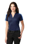 Polos/knits Port Authority Ladies Silk TouchPerformance Colorblock Stripe Polo. L547 Port Authority