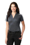 Polos/knits Port Authority Ladies Silk TouchPerformance Colorblock Stripe Polo. L547 Port Authority