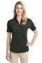 Polos/knits Port Authority Ladies Stretch Pique Button-Front Shirt. L556 Port Authority
