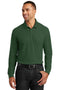 Polos/knits Port Authority Long Sleeve Core Classic Pique Polo. K100LS Port Authority