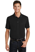 Polos/knits Port Authority Poly-Charcoal BlendPique Polo. K497 Port Authority