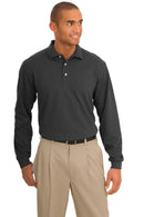 Polos/knits Port Authority Rapid Dry Long Sleeve Polo.  K455LS Port Authority