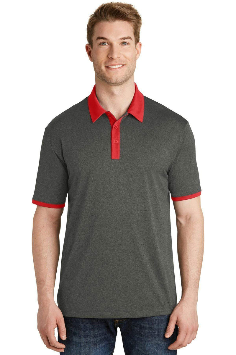 Polos/knits Sport-Tek Heather ContenderContrast Polo. ST667 Sport-Tek