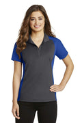 Polos/knits Sport-Tek Ladies Colorblock Micropique Sport-Wick Polo. LST652 Sport-Tek