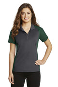 Polos/knits Sport-Tek Ladies Colorblock Micropique Sport-Wick Polo. LST652 Sport-Tek