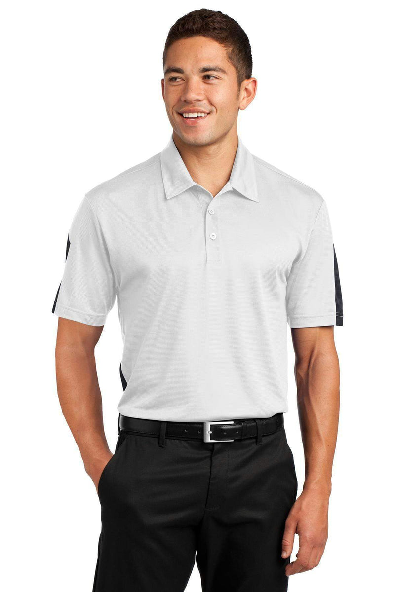 Polos/knits Sport-Tek PosiCharge Active Textured Colorblock Polo. ST695 Sport-Tek